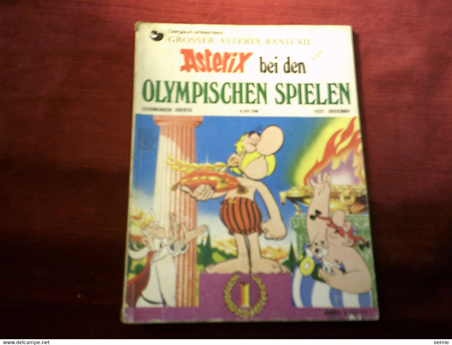 GROSSER ASTERIX BAND XII  ASTERIX BEI DEN  OLYMPISCHEN SPIELEN 1972 - Altri & Non Classificati