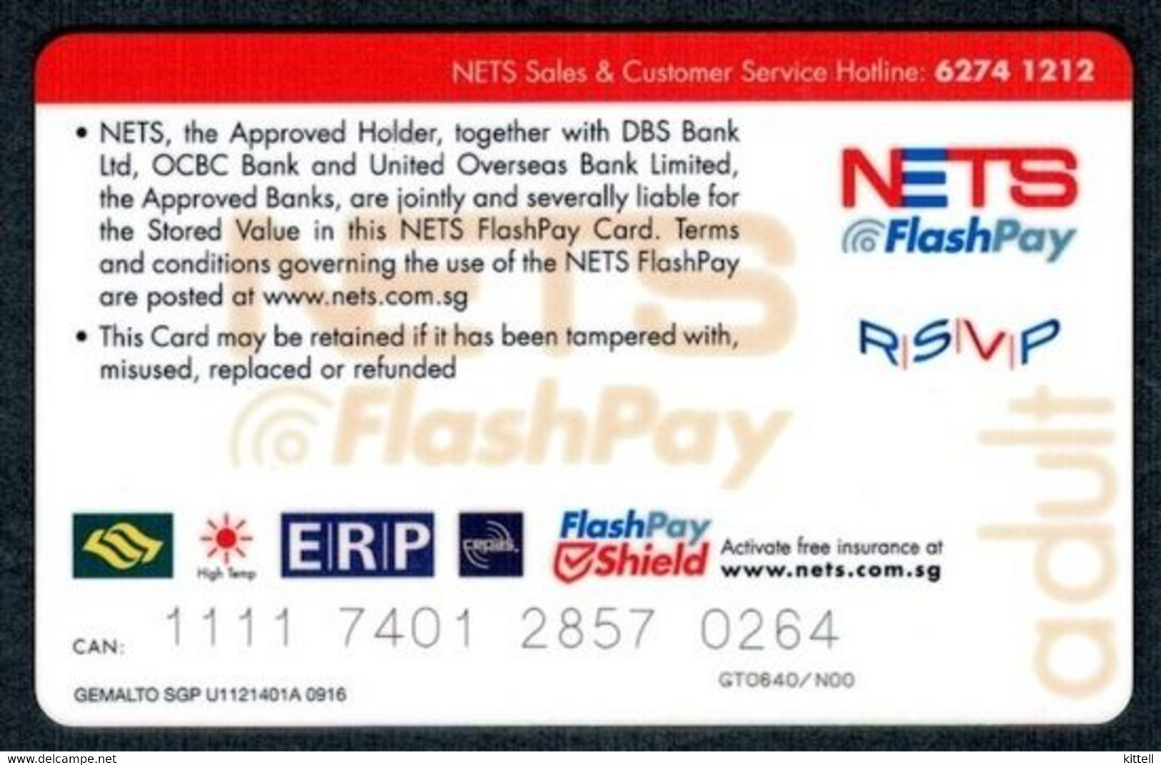 Singapore Cash Card Transport Unused Avengers Thor - Welt