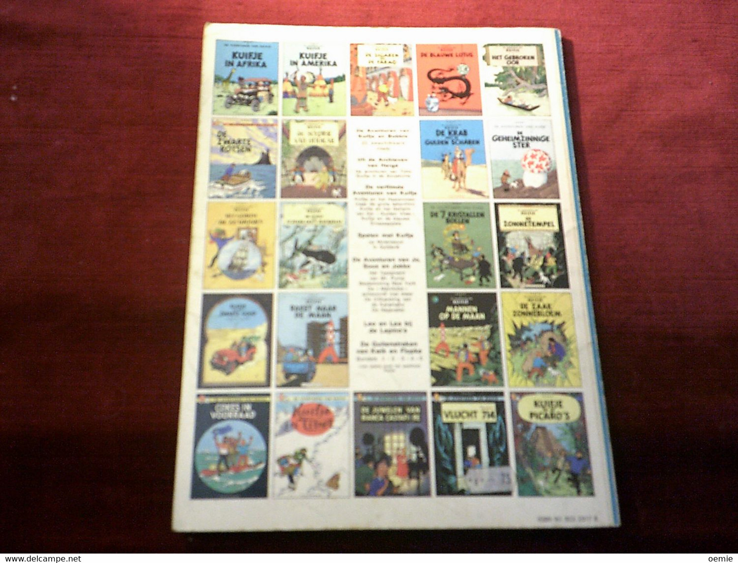 HERGE  DE AVONTUREN KUIFJE  DE SCEPTER VAN OTTOKAR  D 1966 /0053 / 45 - Altri & Non Classificati