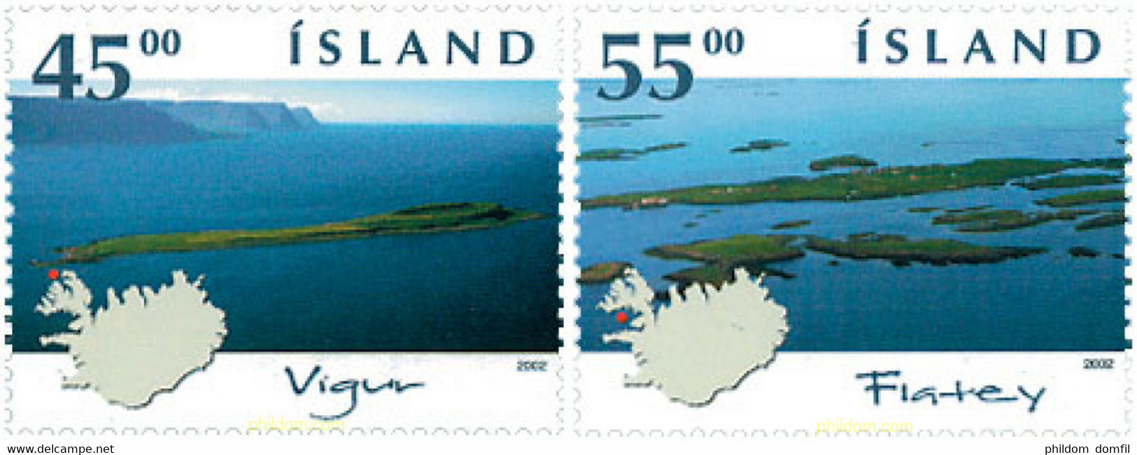 102598 MNH ISLANDIA 2002 ISLAS - Colecciones & Series