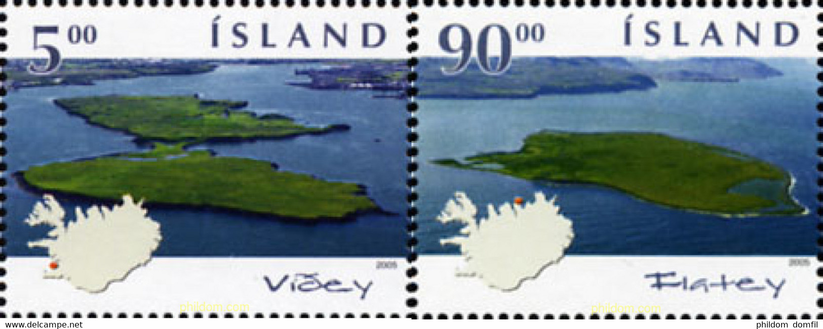 164816 MNH ISLANDIA 2005 ISLAS - Collections, Lots & Séries