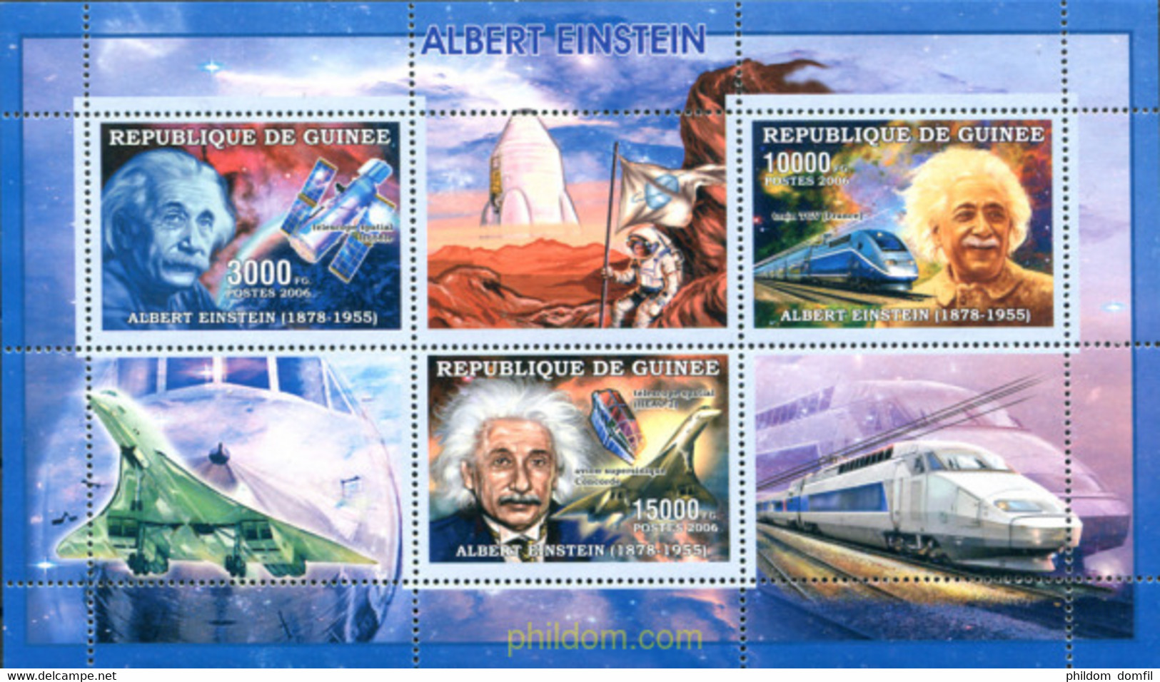 312704 MNH GUINEA 2006 ALBERT EINSTEIN - Albert Einstein