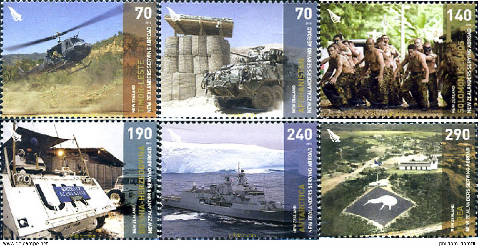 301248 MNH NUEVA ZELANDA 2013 DIA DE ANZAC - Variétés Et Curiosités