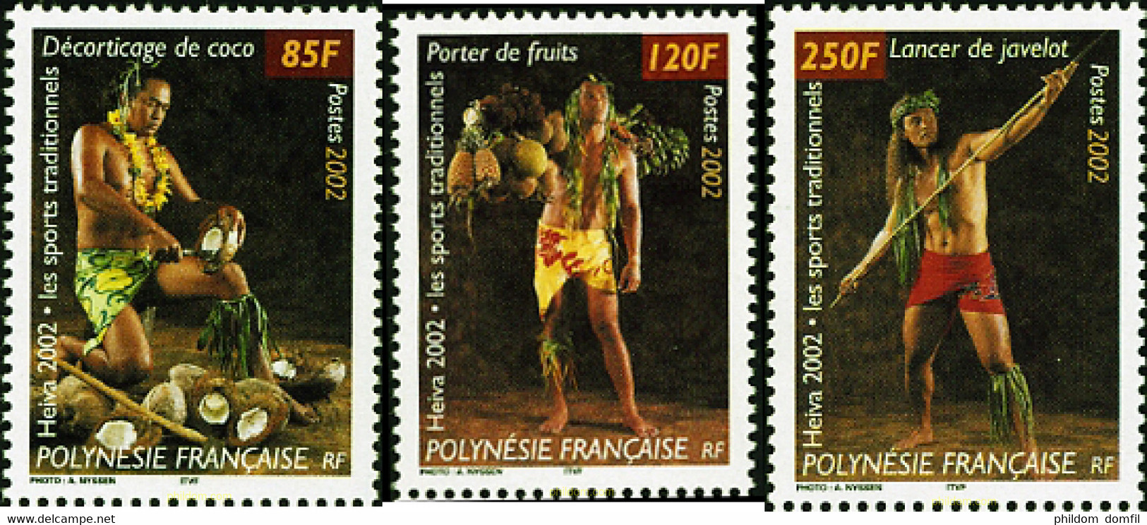 99765 MNH POLINESIA FRANCESA 2002 HEIVA 2002 - Gebruikt