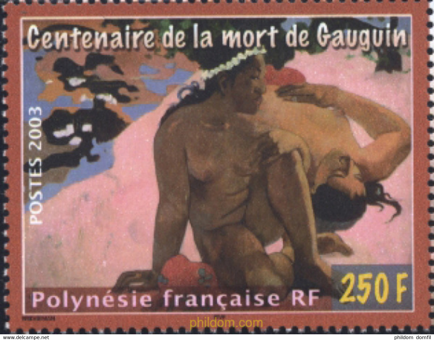 136927 MNH POLINESIA FRANCESA 2003 CENTENARIO DE LA MUERTE DE PAUL GAUGUIN - Used Stamps