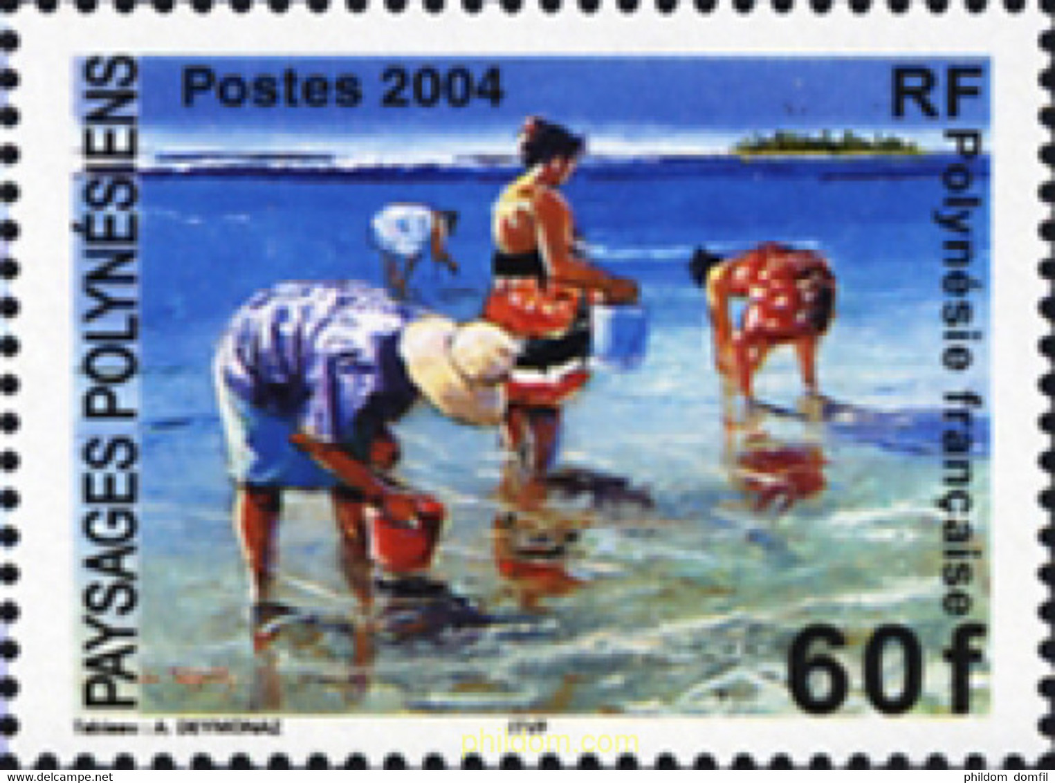 170888 MNH POLINESIA FRANCESA 2004 PINTURA DE DEYMONAZ - Gebruikt