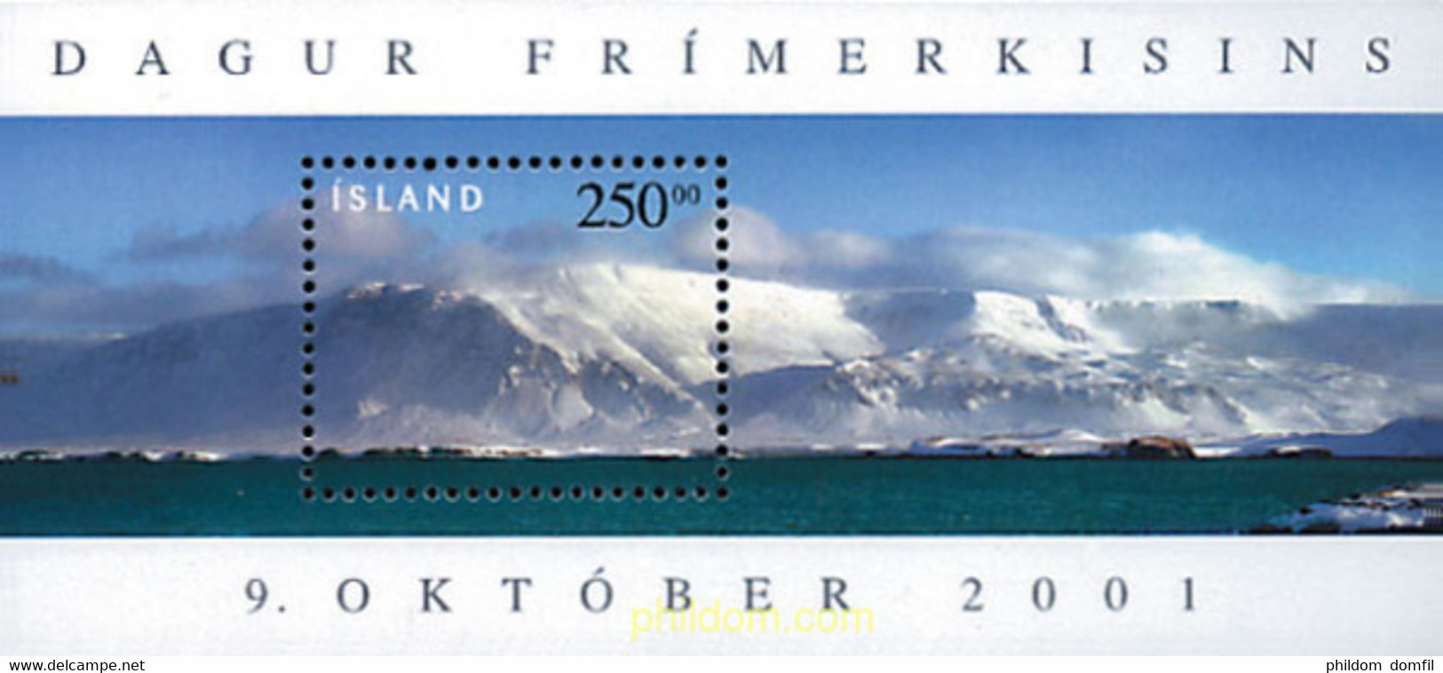 81276 MNH ISLANDIA 2001 DIA DEL SELLO - Verzamelingen & Reeksen