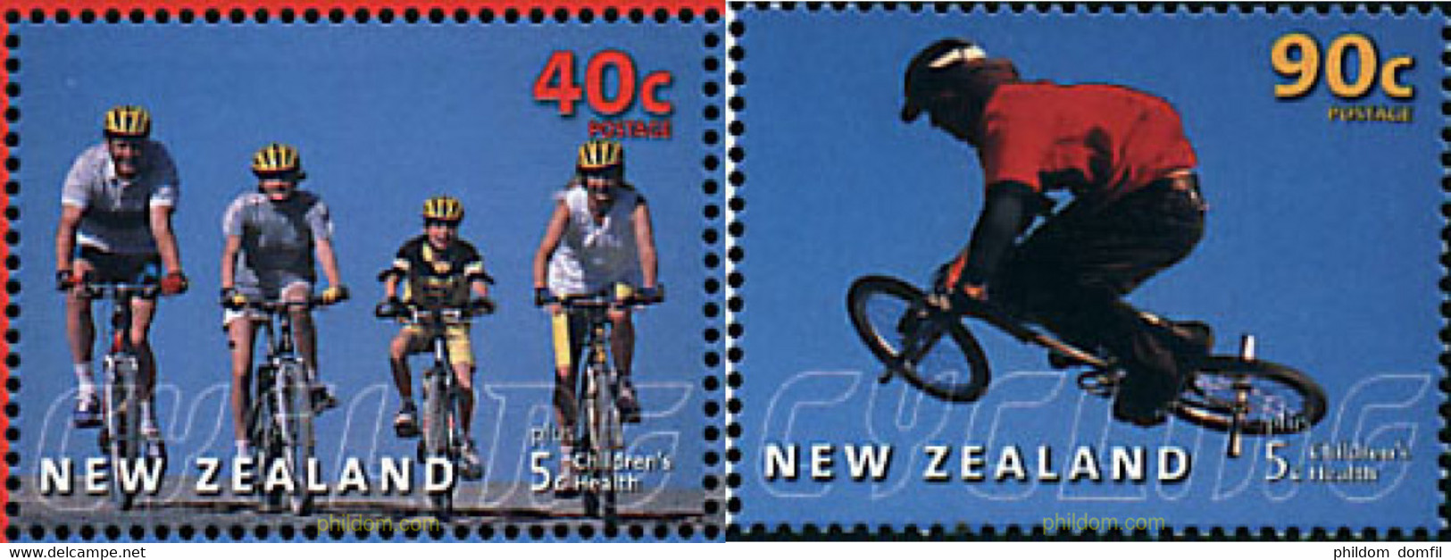 80523 MNH NUEVA ZELANDA 2001 SALUD INFANTIL - Errors, Freaks & Oddities (EFO)