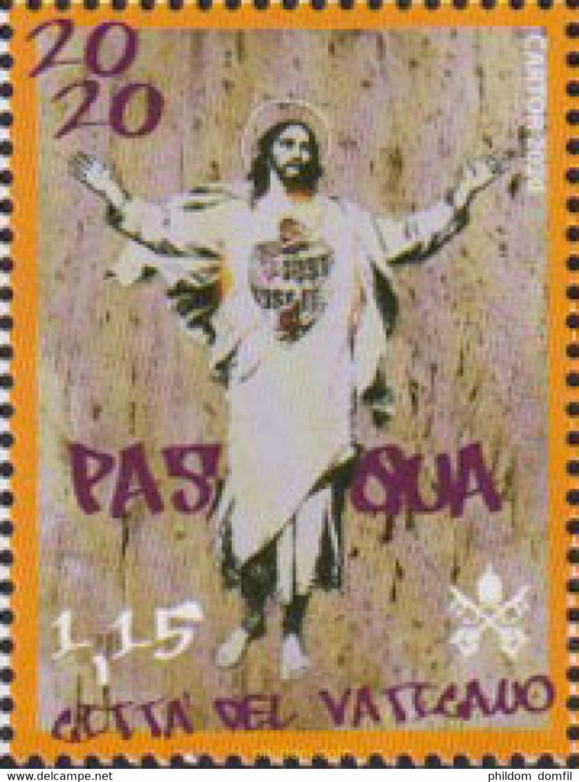 629083 MNH VATICANO 2020 PASCUA - Usati