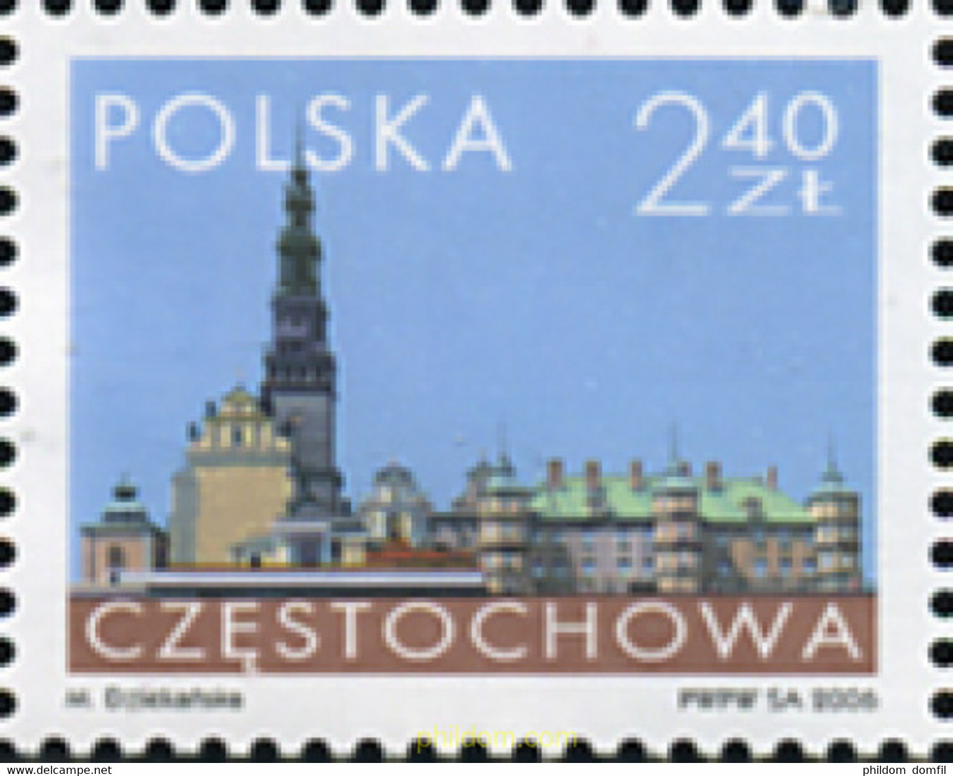 199469 MNH POLONIA 2006 CIUDADES POLACAS - Non Classificati