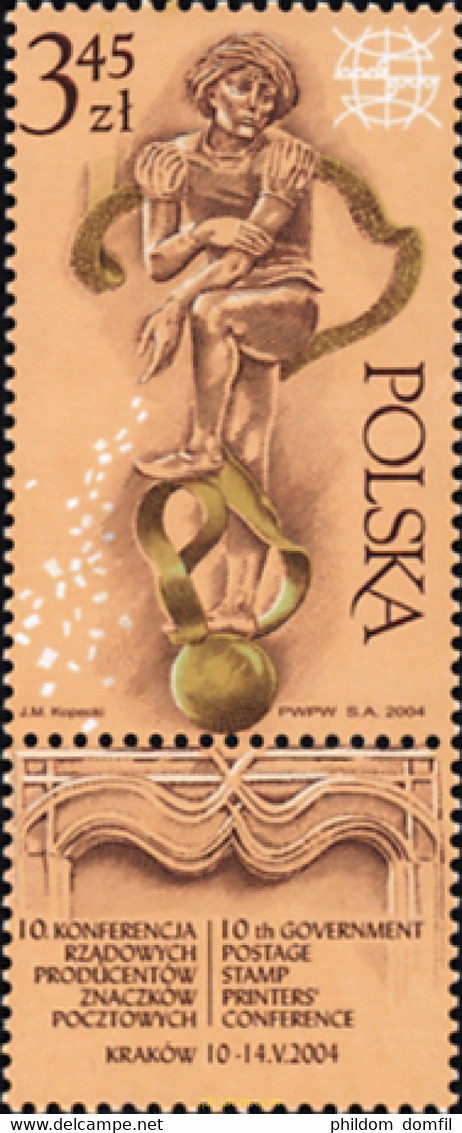 169544 MNH POLONIA 2004 10 CONFERENCIA DE LOS IMPRESORES DE SELLOS-CORREOS - Ohne Zuordnung