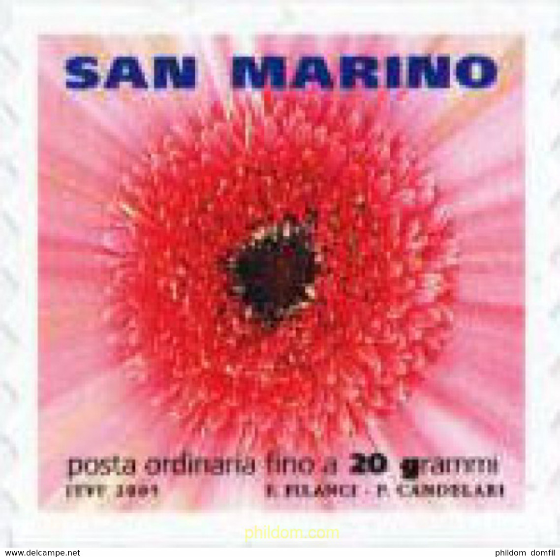 187267 MNH SAN MARINO 2005 FLOR - Gebraucht