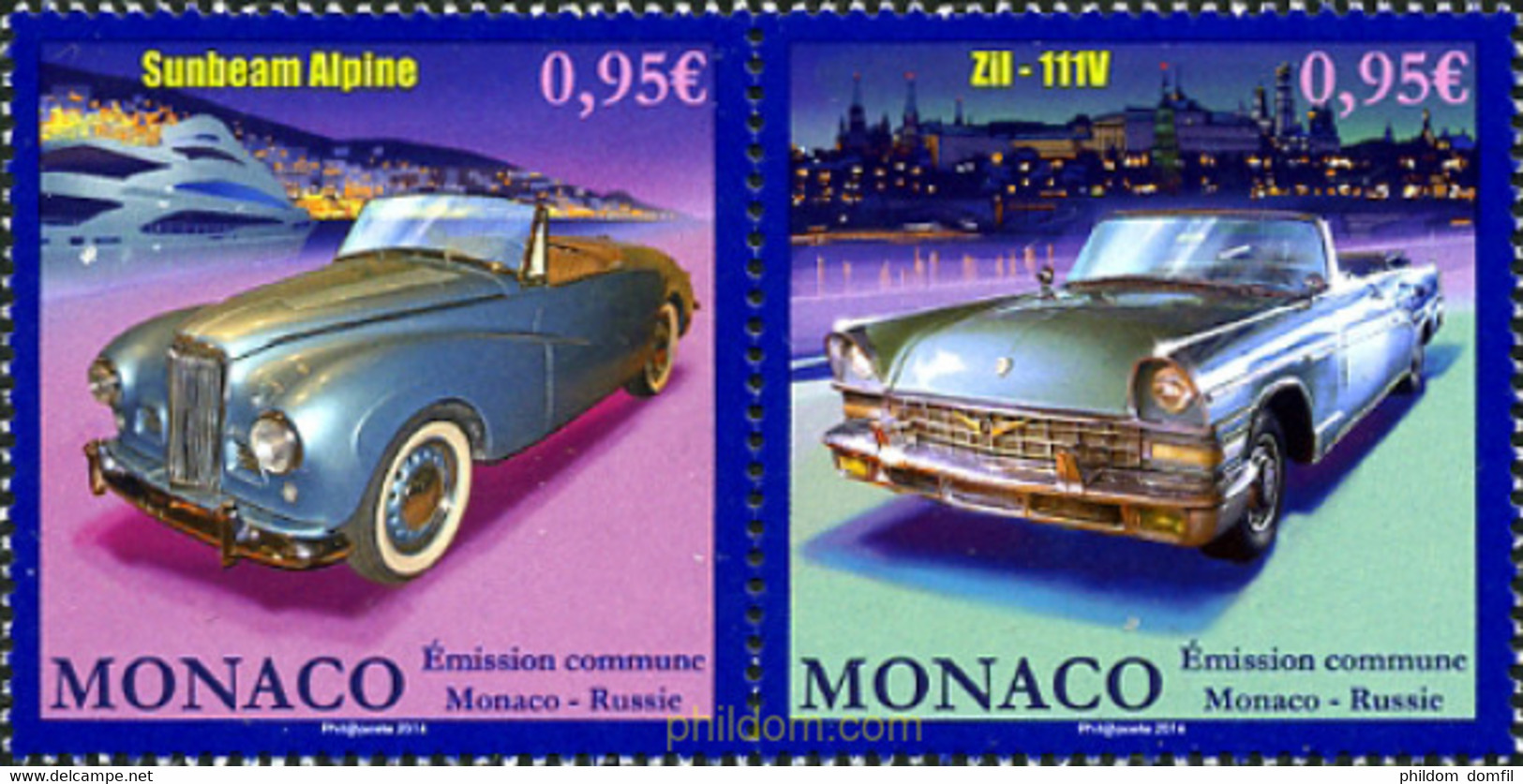 314030 MNH MONACO 2013 COCHES - Other & Unclassified