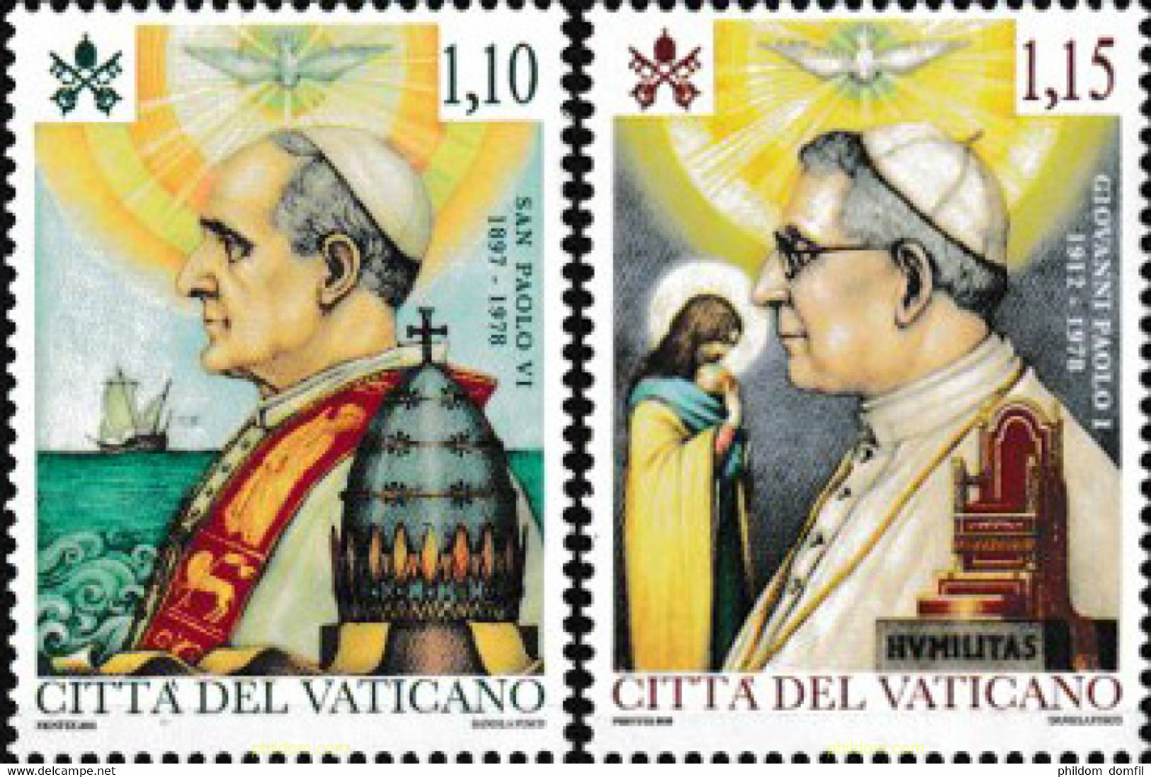 606266 MNH VATICANO 2018 PAPAS - Gebraucht