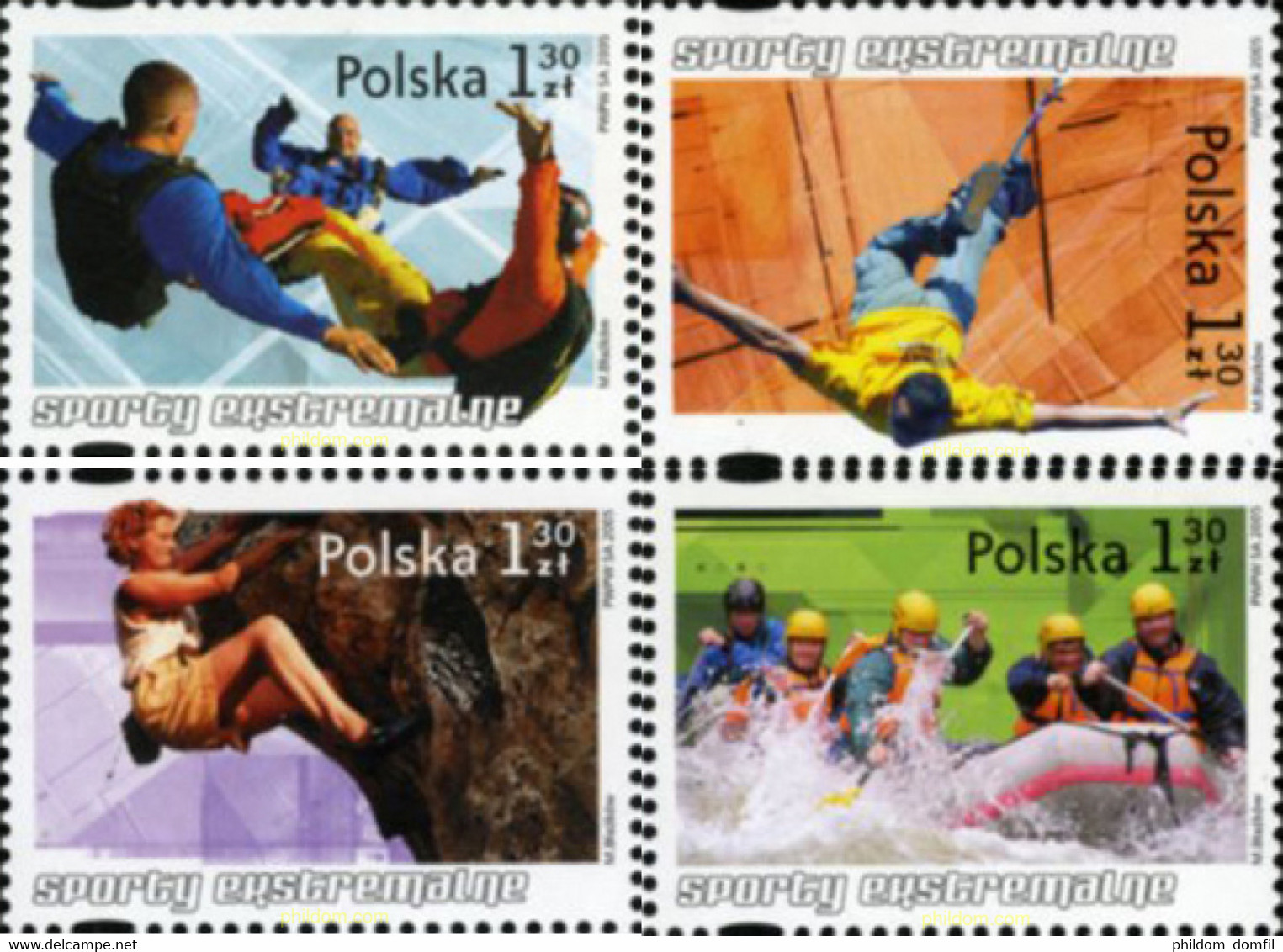 180841 MNH POLONIA 2005 DEPORTES EXTREMOS - Non Classificati