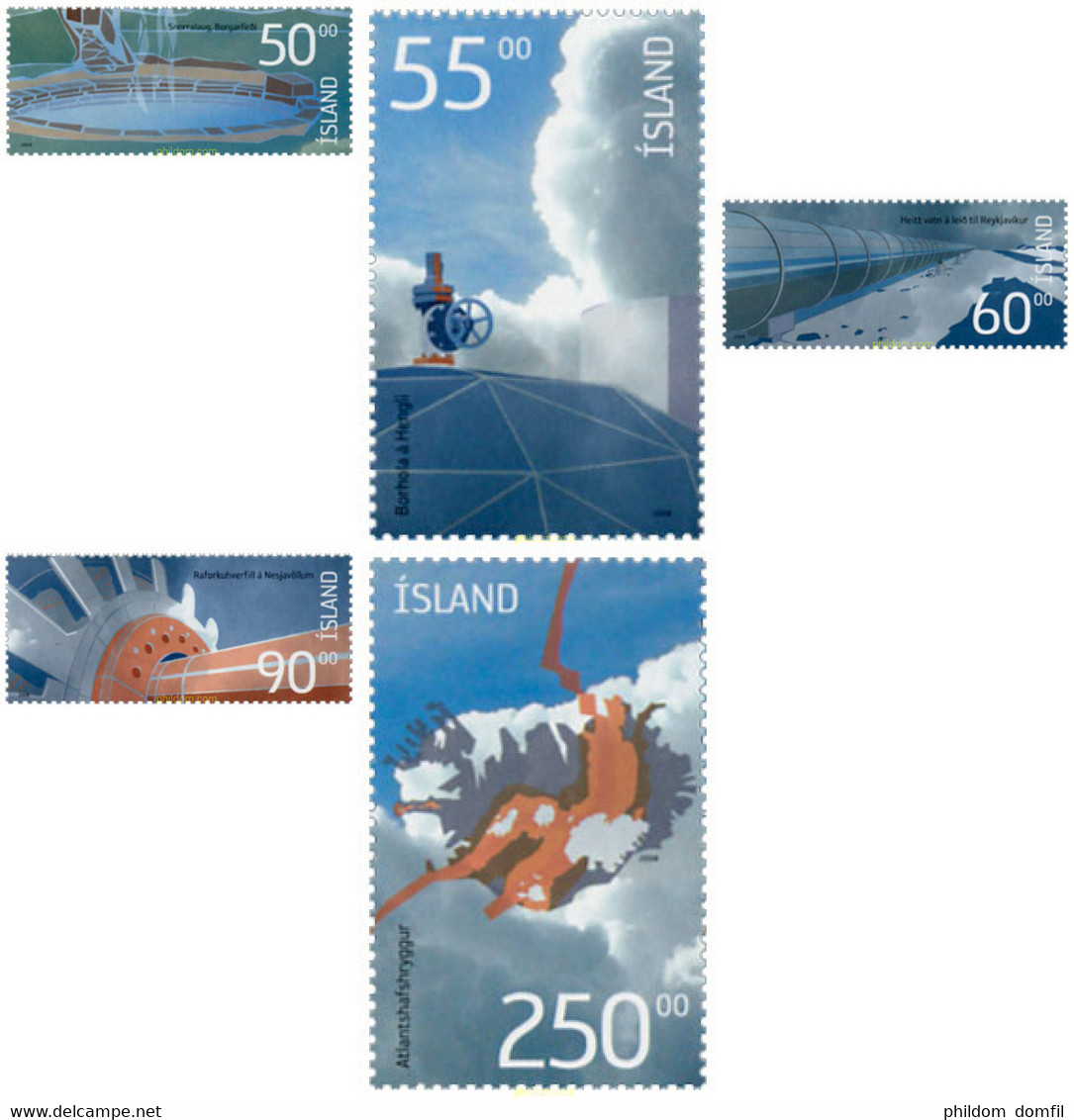 143933 MNH ISLANDIA 2004 ENERGIA GEOTERMICA - Verzamelingen & Reeksen