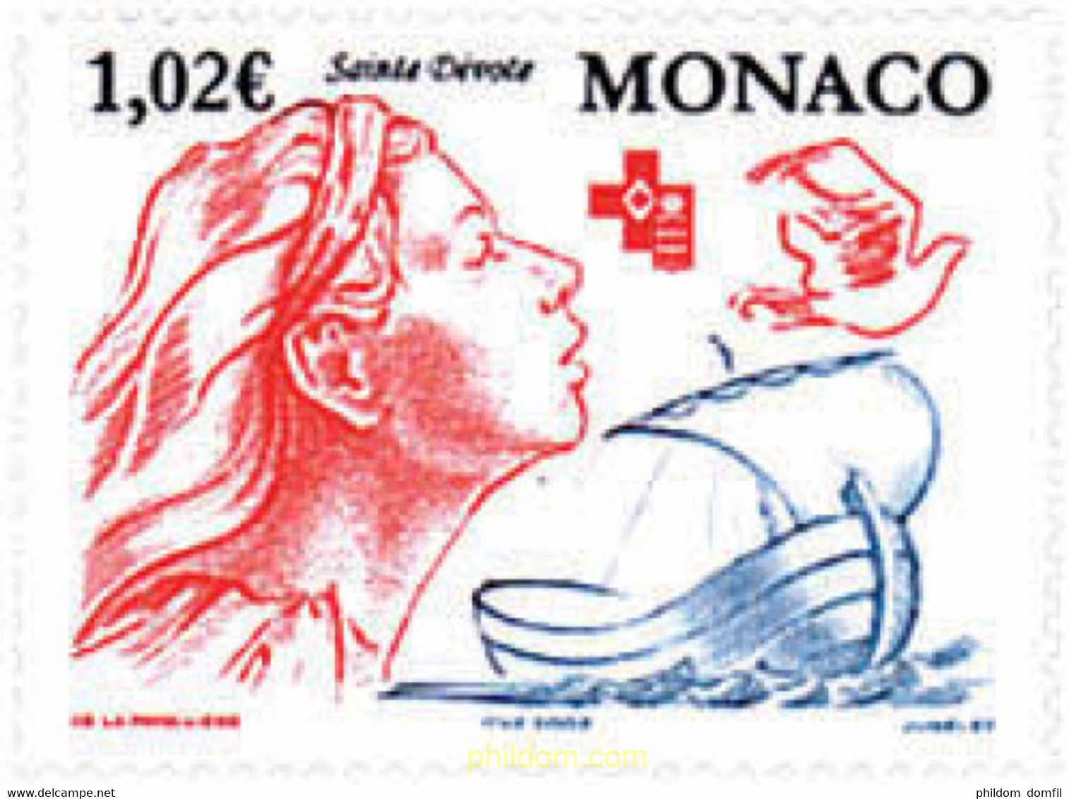 81548 MNH MONACO 2002 CRUZ ROJA MONEGASCA - Andere & Zonder Classificatie