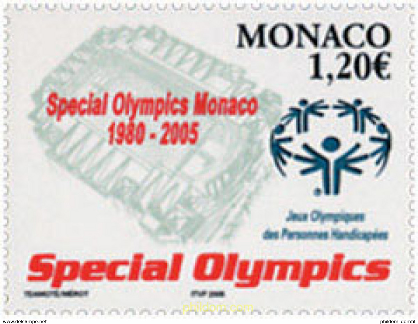 161325 MNH MONACO 2005 SPECIAL OLYMPICS - Altri & Non Classificati