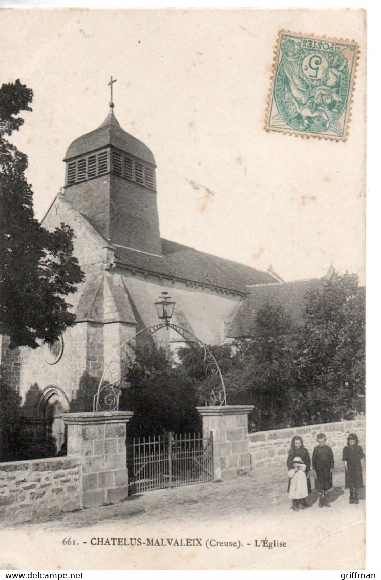 CHATELUS MAVALEIX L'EGLISE TBE - Chatelus Malvaleix