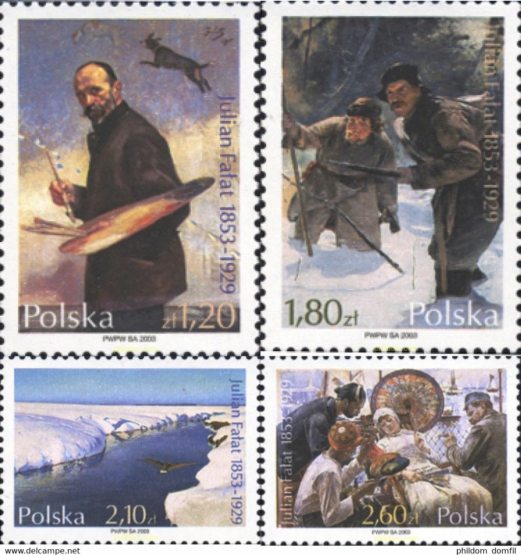 137048 MNH POLONIA 2003 150 ANIVERSARIO DEL NACIMIENTO DE JULIAN FALAT - Ohne Zuordnung