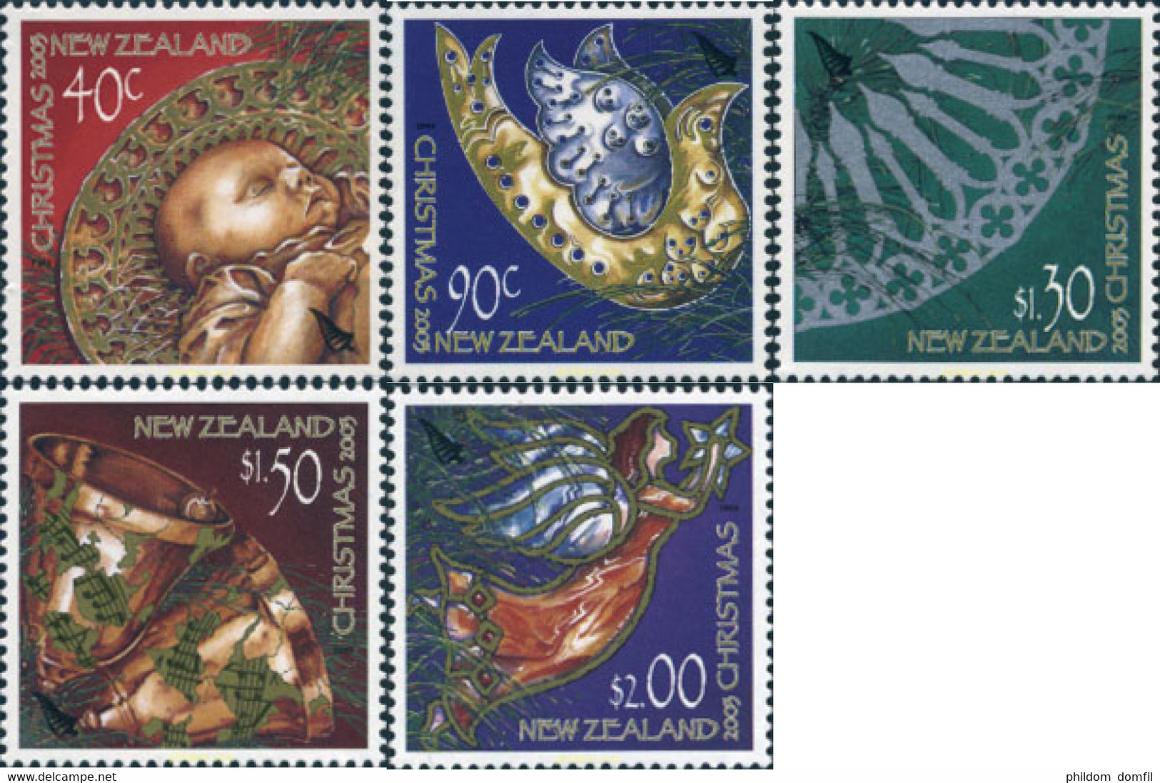 133326 MNH NUEVA ZELANDA 2003 NAVIDAD - Variétés Et Curiosités