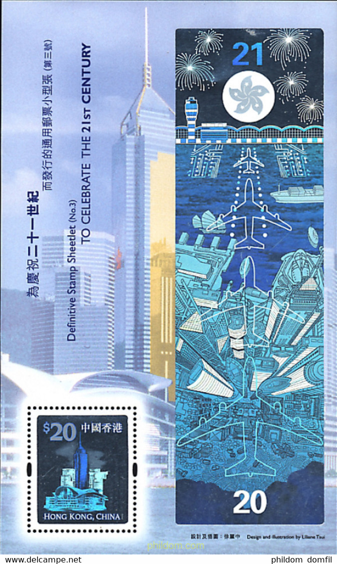 65894 MNH HONG KONG 2000 CELEBRACION DEL SIGLO XXI - Collections, Lots & Séries