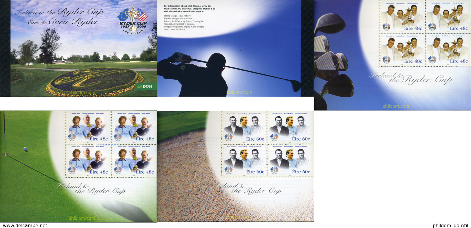 165311 MNH IRLANDA 2005 GOLF - Collections, Lots & Series