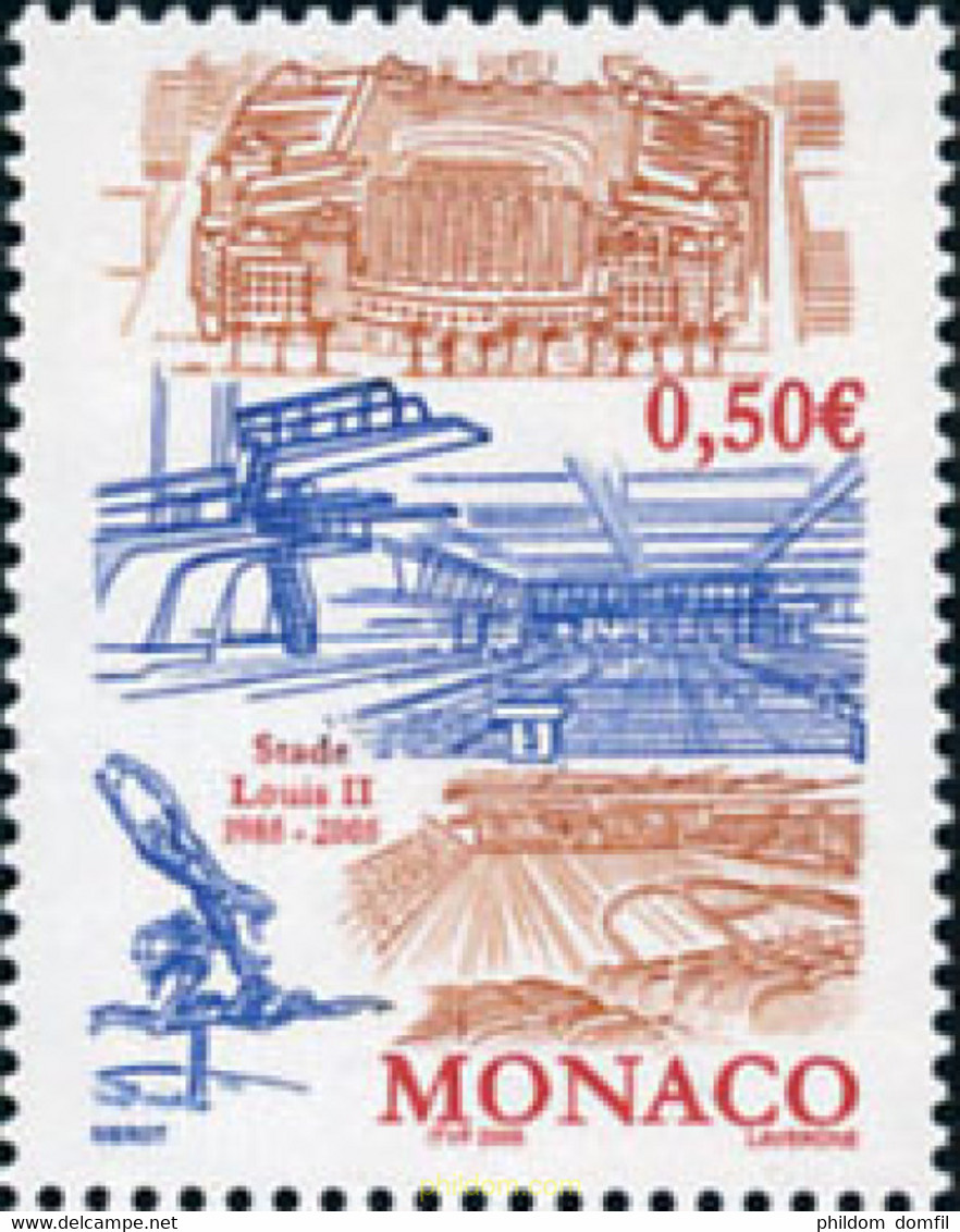 161170 MNH MONACO 2004 ESTADIO LUIS II - Otros & Sin Clasificación