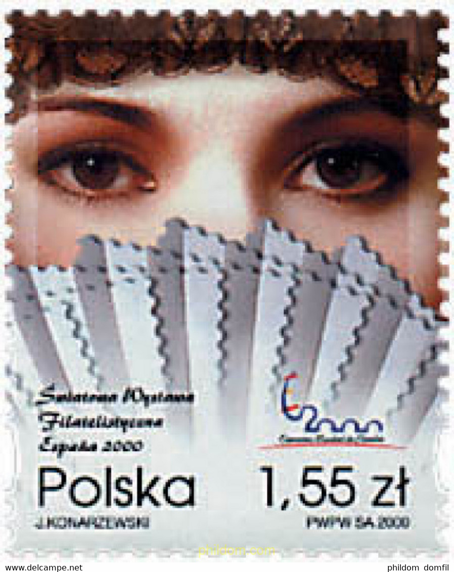 76710 MNH POLONIA 2000 ESPAÑA 2000. EXPOSICION FILATELICA INTERNACIONAL - Ohne Zuordnung