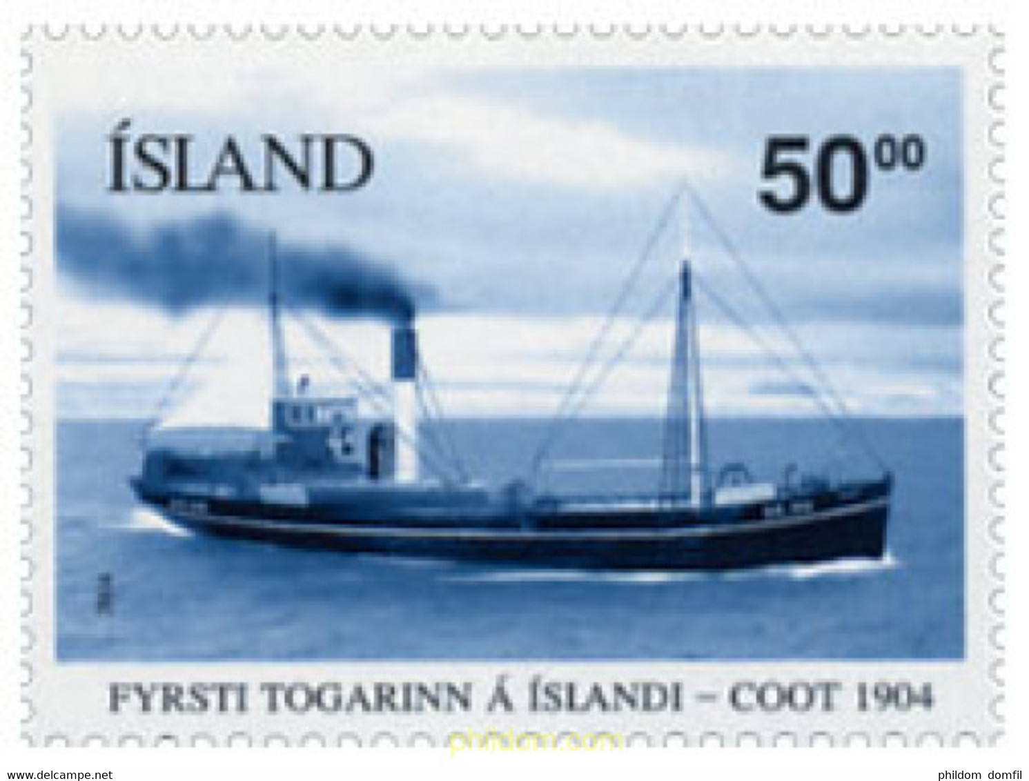 143930 MNH ISLANDIA 2004 BARCOS - Collections, Lots & Series