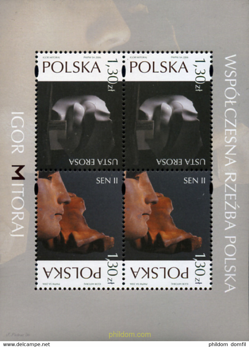 199466 MNH POLONIA 2006 ESCULTURAS POLACAS CONTEMPORANEAS - Ohne Zuordnung