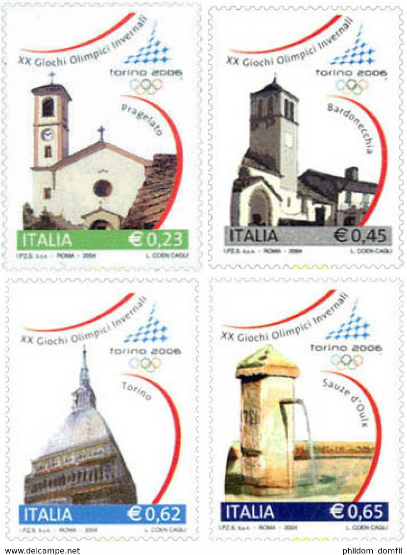 139638 MNH ITALIA 2004 20 JUEGOS OLIMPICOS INVIERNO TURIN 2006 - Winter 2006: Torino