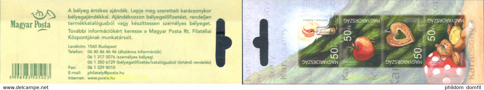 313667 MNH HUNGRIA 2005 NAVIDAD - Used Stamps