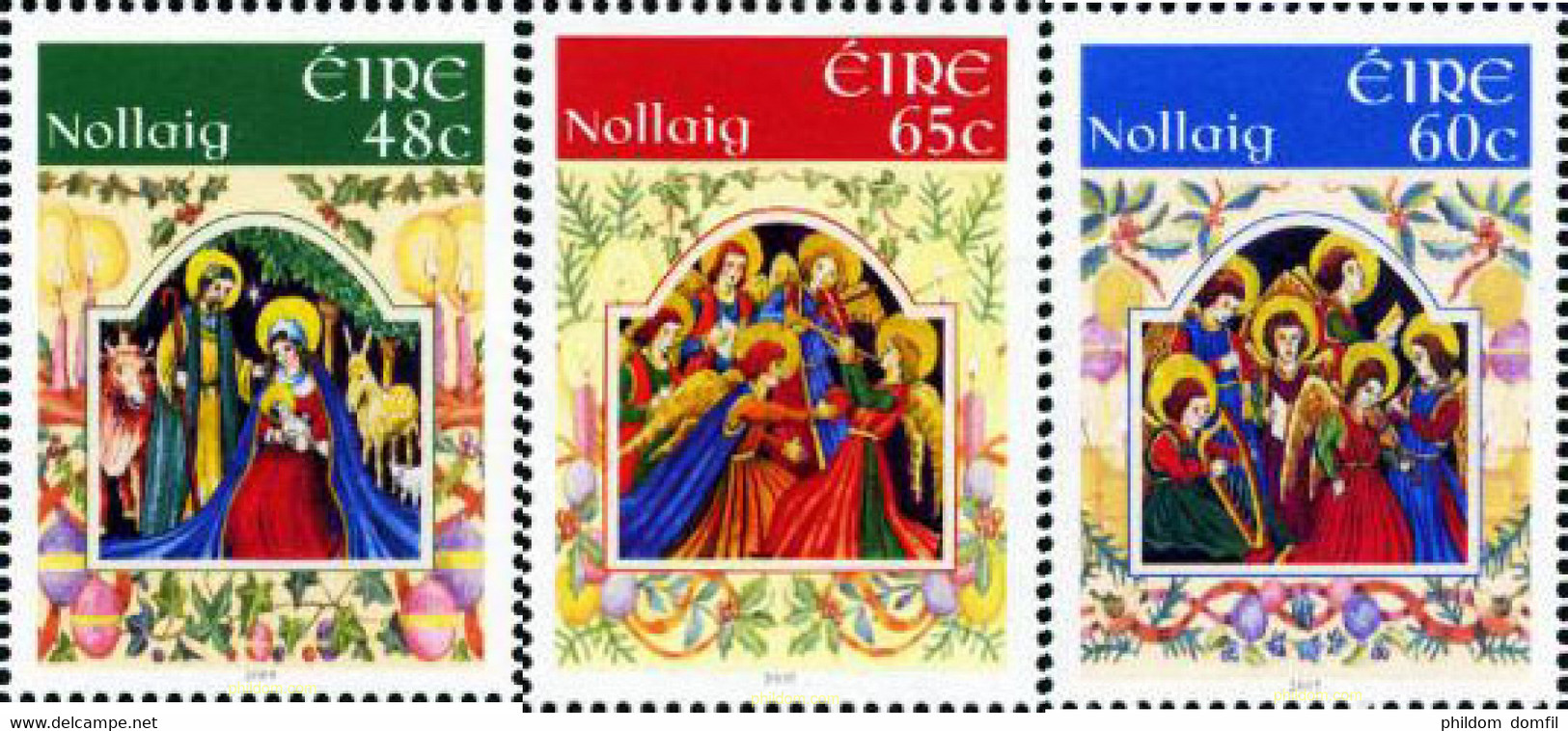 186964 MNH IRLANDA 2005 NAVIDAD - Colecciones & Series