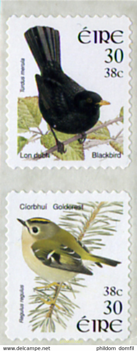 147087 MNH IRLANDA 2001 PAJAROS DE IRLANDA - Collezioni & Lotti