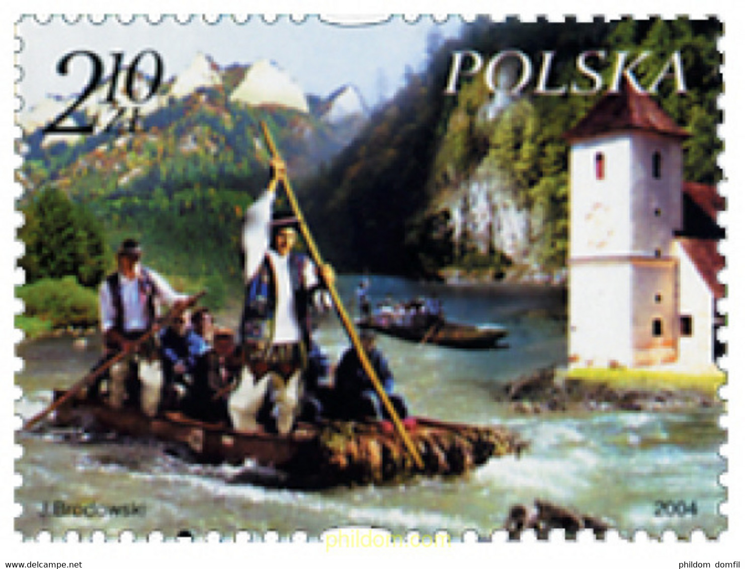 157882 MNH POLONIA 2004 RIO DUNAJEC - Ohne Zuordnung