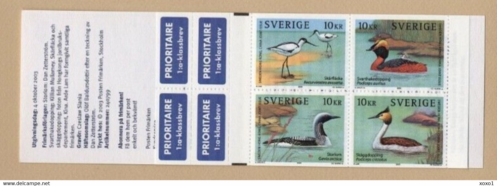 Sweden 2003 MiNr. 2371 - 2374 Schweden  Sverige Birds   4v  MNH**  8.80 € - Oies