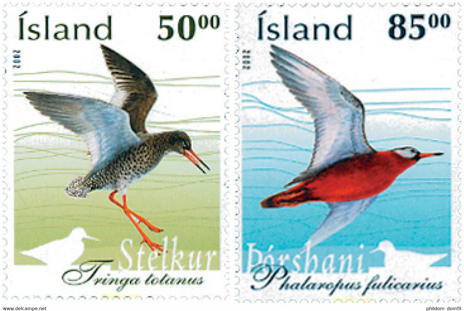 106727 MNH ISLANDIA 2002 AVES - Collezioni & Lotti