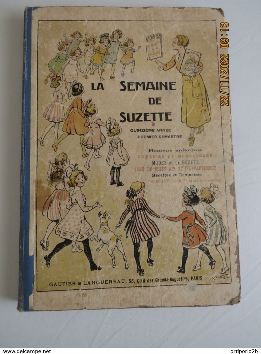 ALBUM  LA SEMAINE DE SUZETTE   1° Semestre  1919 - La Semaine De Suzette