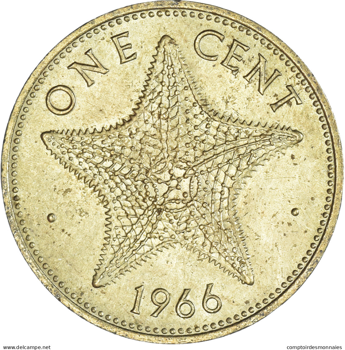 Monnaie, Bahamas, Cent, 1966 - Bahamas