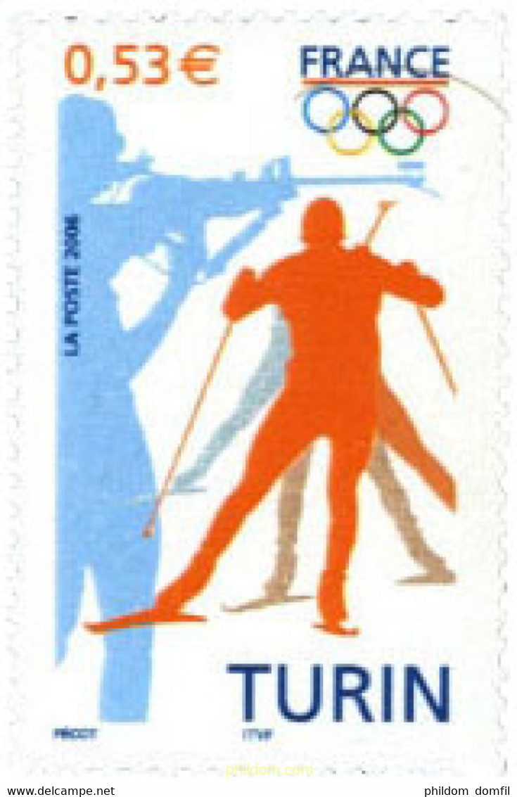 192161 MNH FRANCIA 2006 20 JUEGOS OLIMPICOS INVIERNO TURIN 2006 - Winter 2006: Torino