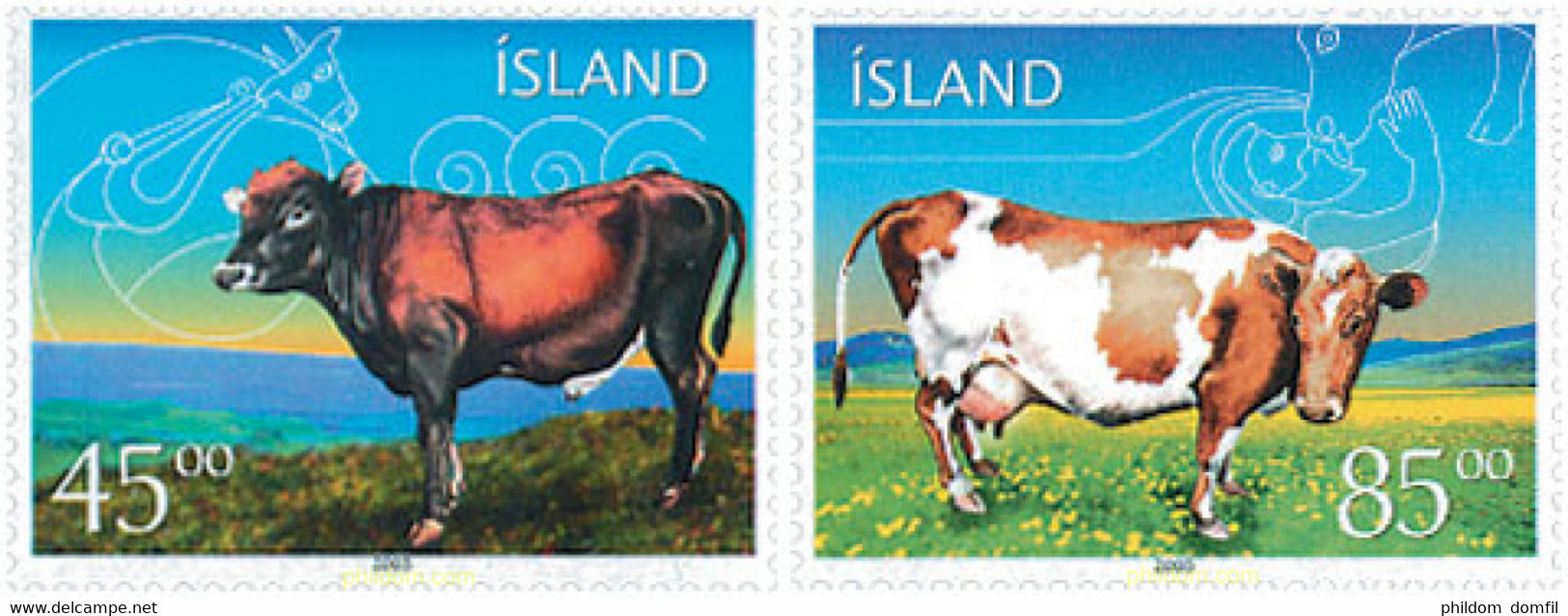 120493 MNH ISLANDIA 2003 GANADO VACUNO - Collections, Lots & Séries