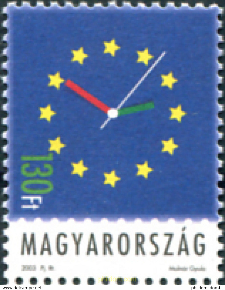 325271 MNH HUNGRIA 2003 AMISTAD CON EUROPA - Oblitérés