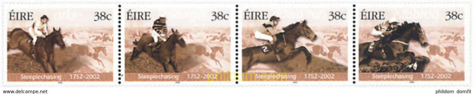 4973 MNH IRLANDA 2002 250 ANIVERSARIO DE STEEPLECHASE - Collections, Lots & Séries