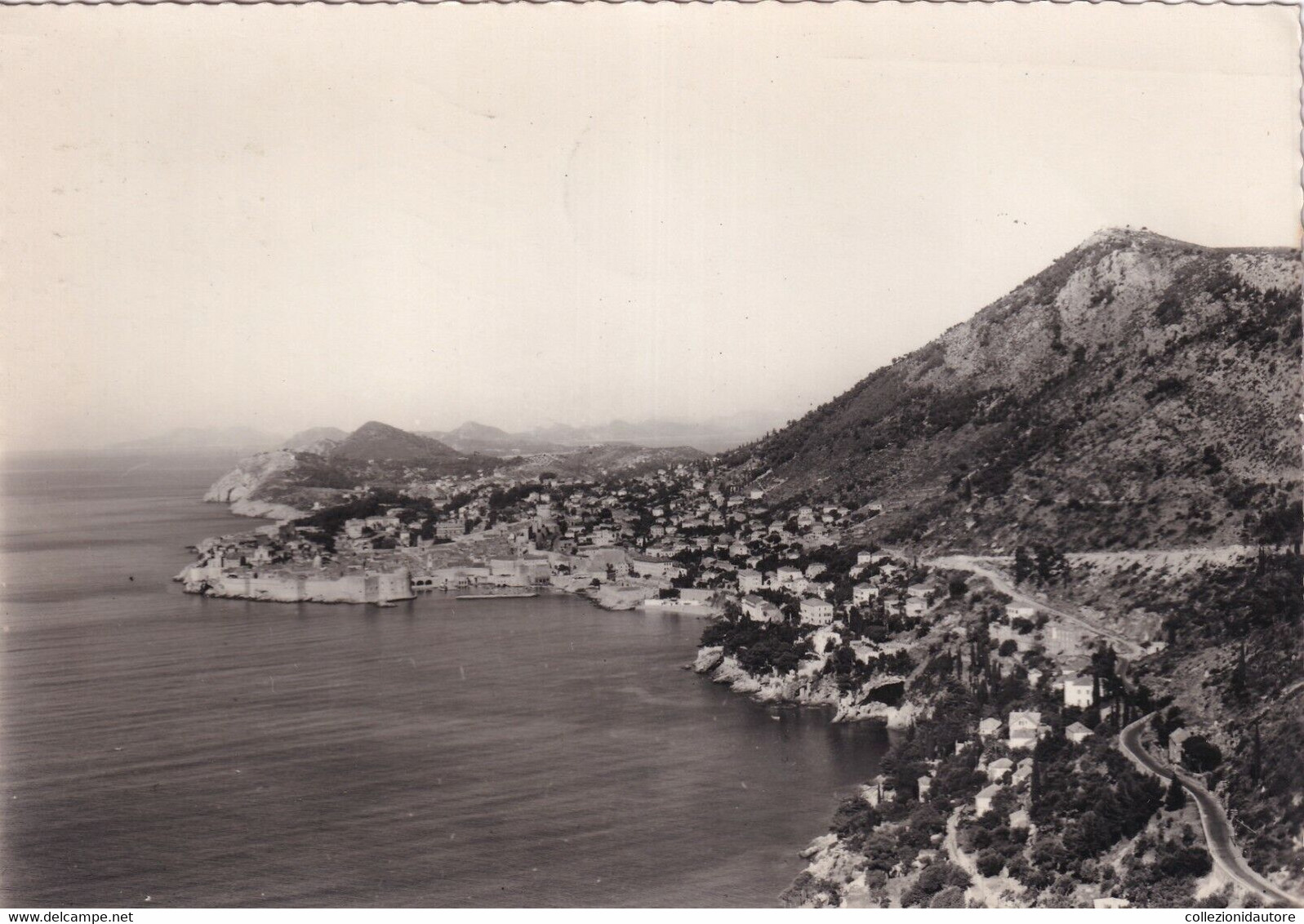 CROAZIA - DUBROVNIK - CARTOLINA FG SPEDITA NEL 1959 - PANORAMA SA POGLEMON NA ZARKOVLCU - Arezzo