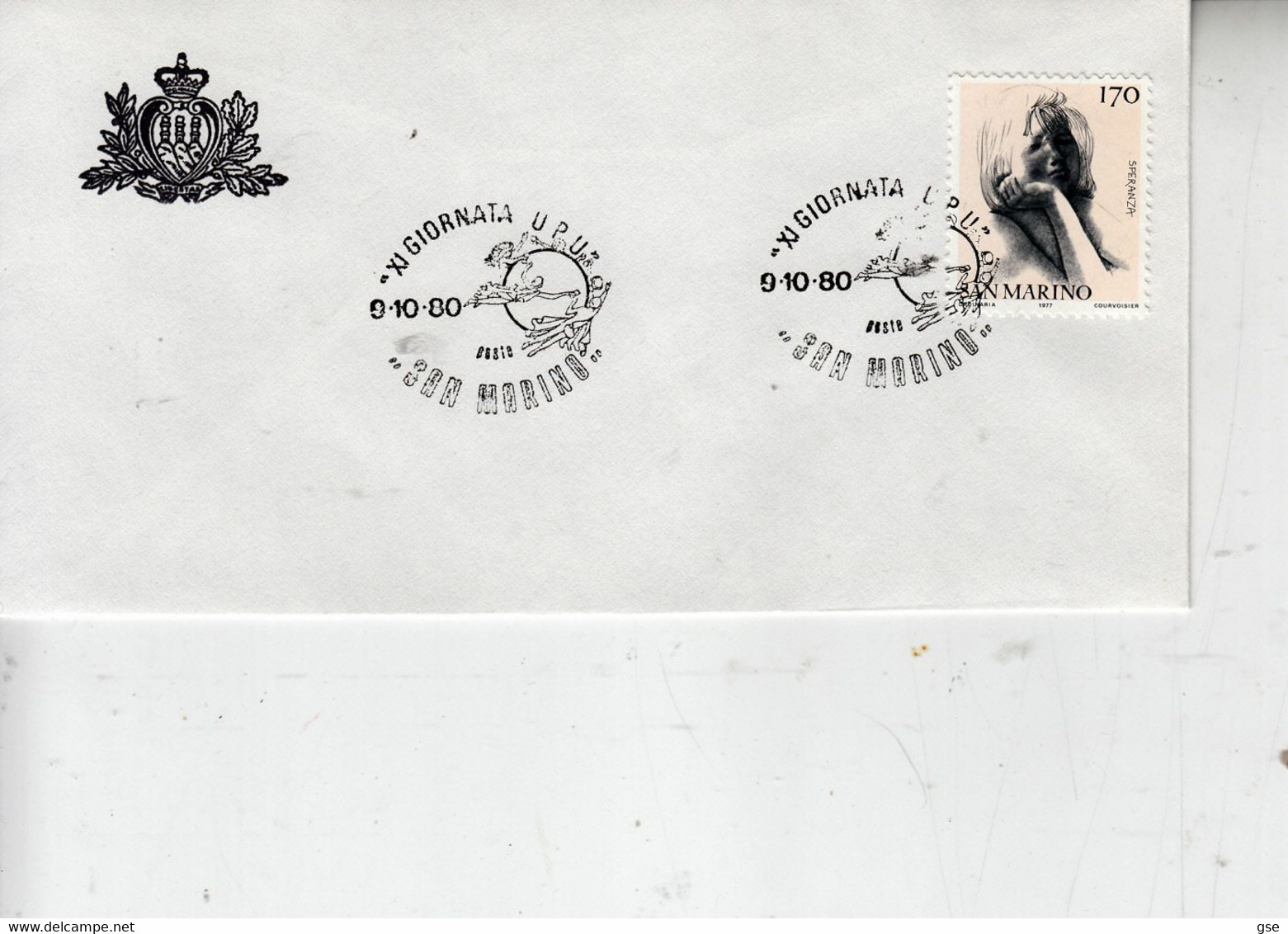 SAN MARINO  1980 - Annullo Speciale U.P.U. - Covers & Documents