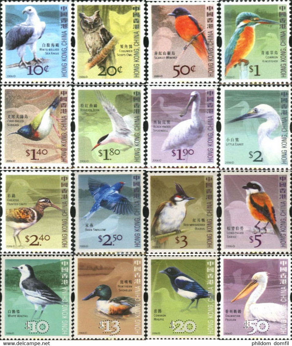 199163 MNH HONG KONG 2006 AVES - Collections, Lots & Séries