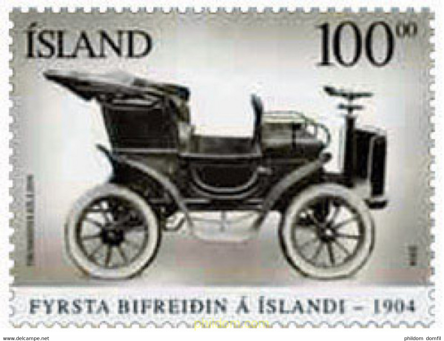 148298 MNH ISLANDIA 2004 CENTENARIO DEL AUTOMOBIL - Collections, Lots & Series