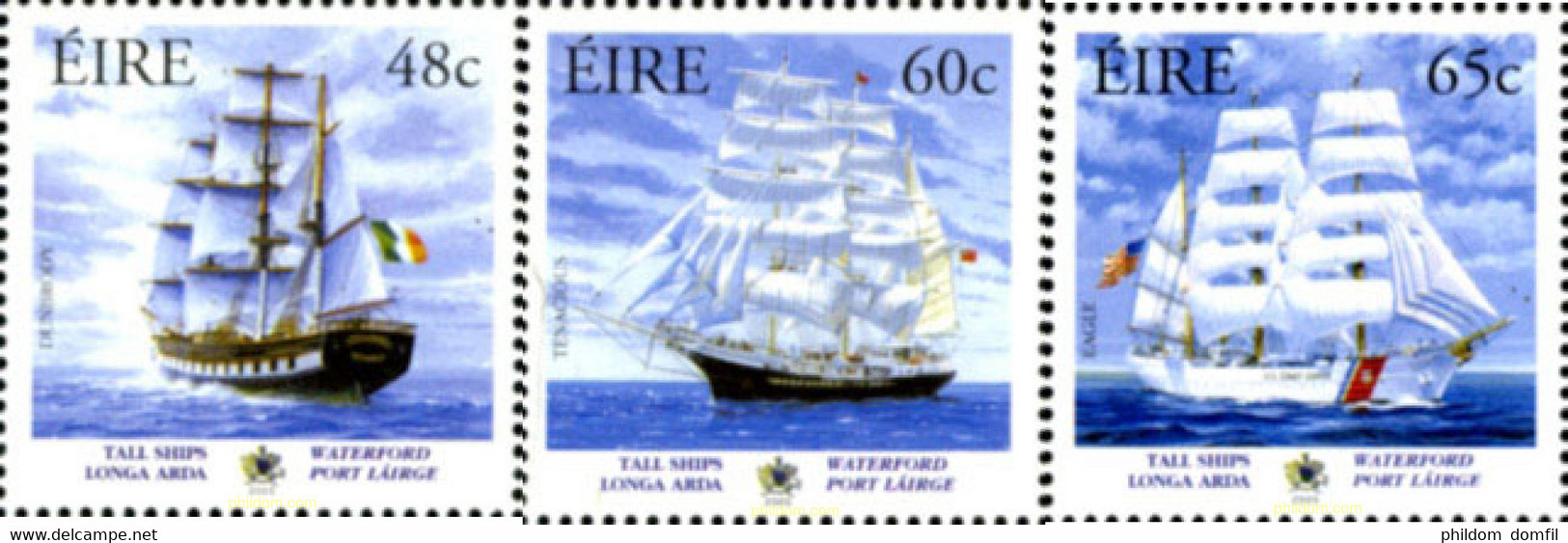 165296 MNH IRLANDA 2005 CARRERA DE VELEROS CUTTY SARK 2005 - Verzamelingen & Reeksen