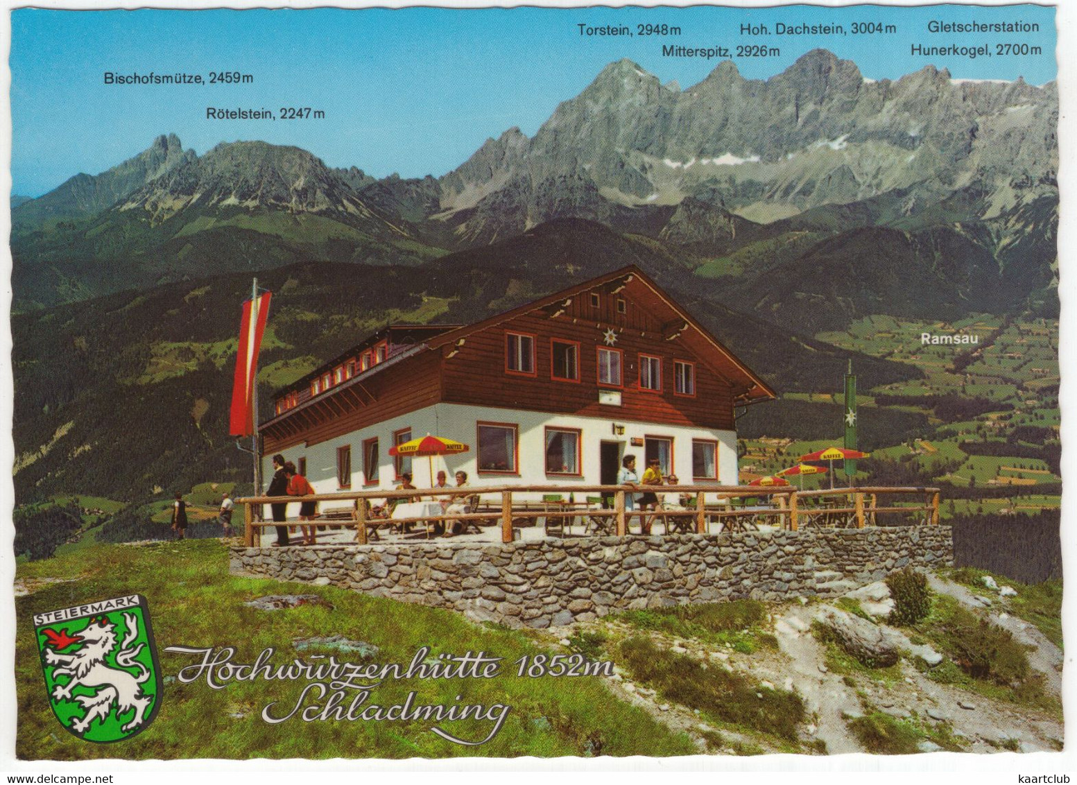 Schladming - Hochwurzenhütte In Der Schladminger Tauern (1852 M) - (Steiermark, Österreich) - Schladming